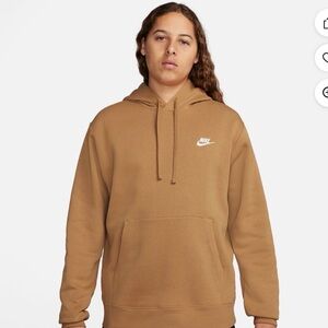 Nike youth tan / flax Hoodie